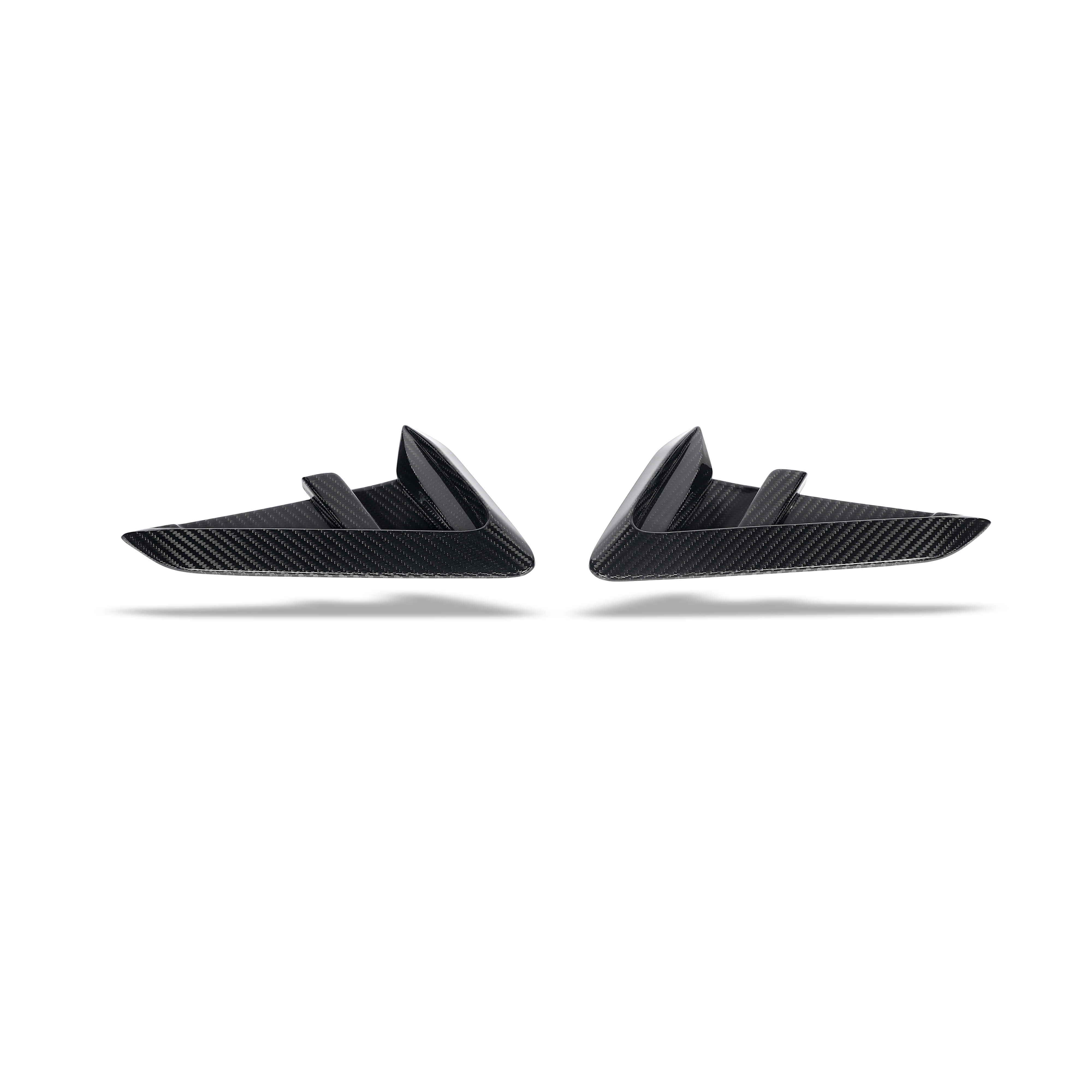 RevoZport Carbon Fiber Side Fender Vents Compatible With BMW X4M F98 LCI