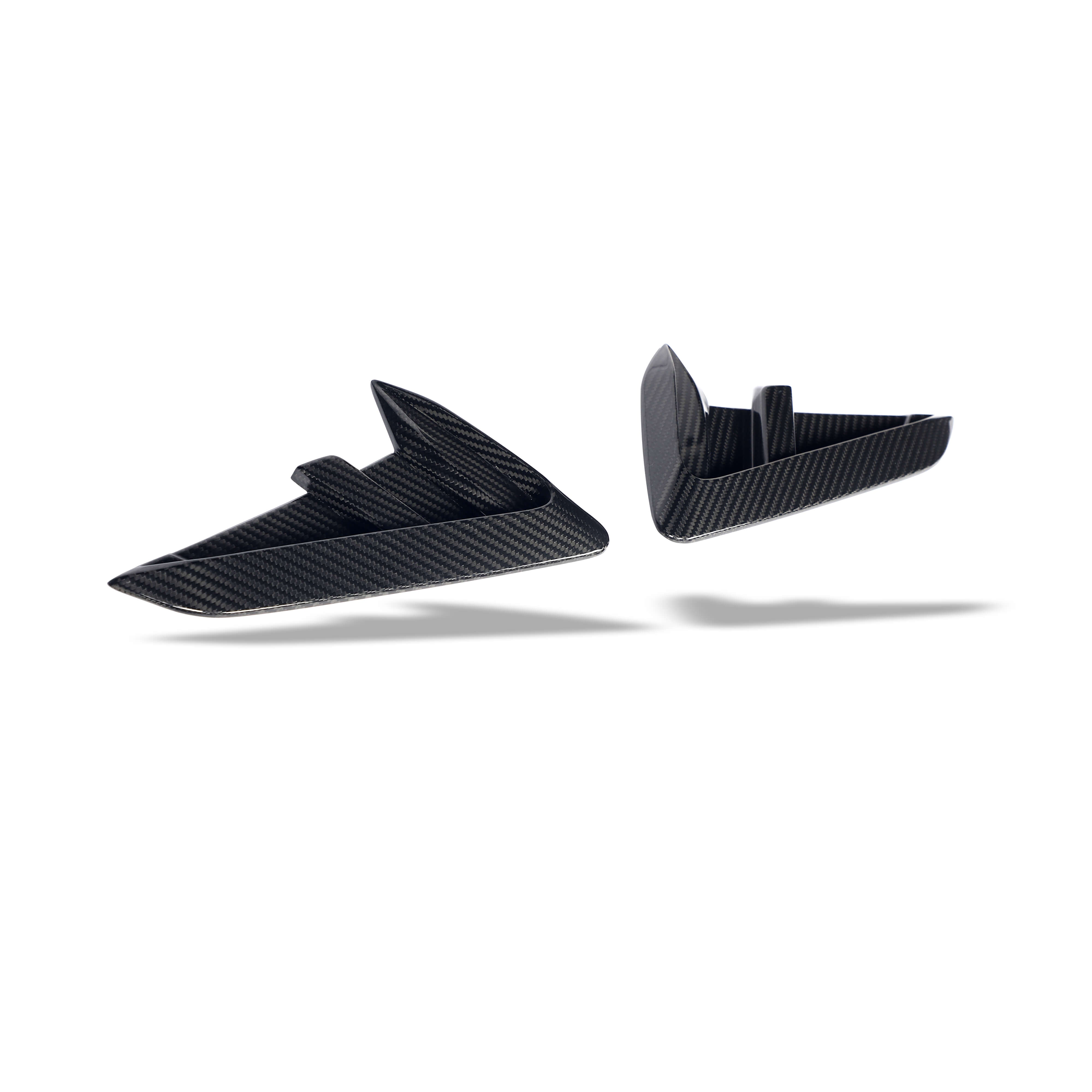 RevoZport Carbon Fiber Side Fender Vents Compatible With BMW X4M F98 LCI