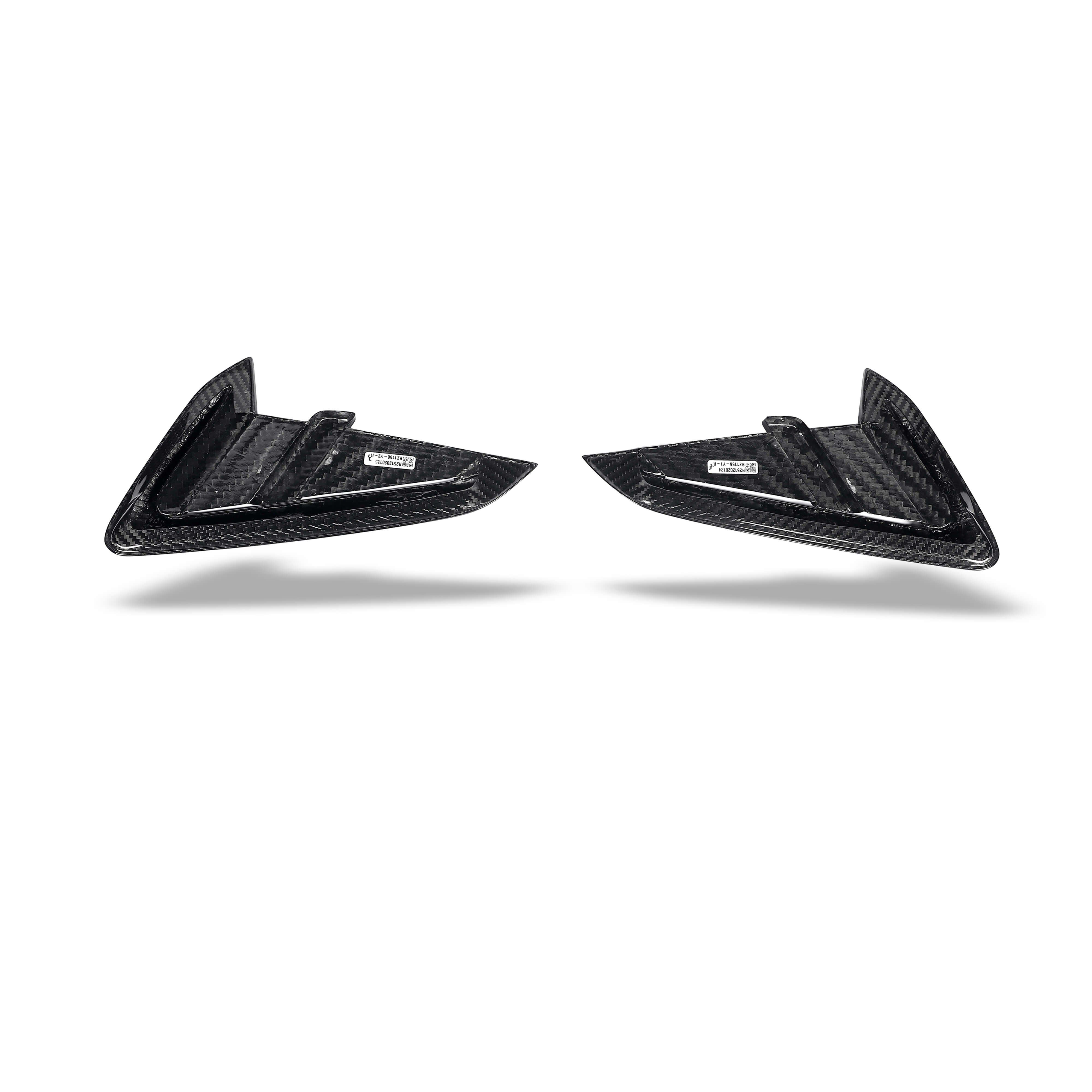 RevoZport Carbon Fiber Side Fender Vents Compatible With BMW X4M F98 LCI