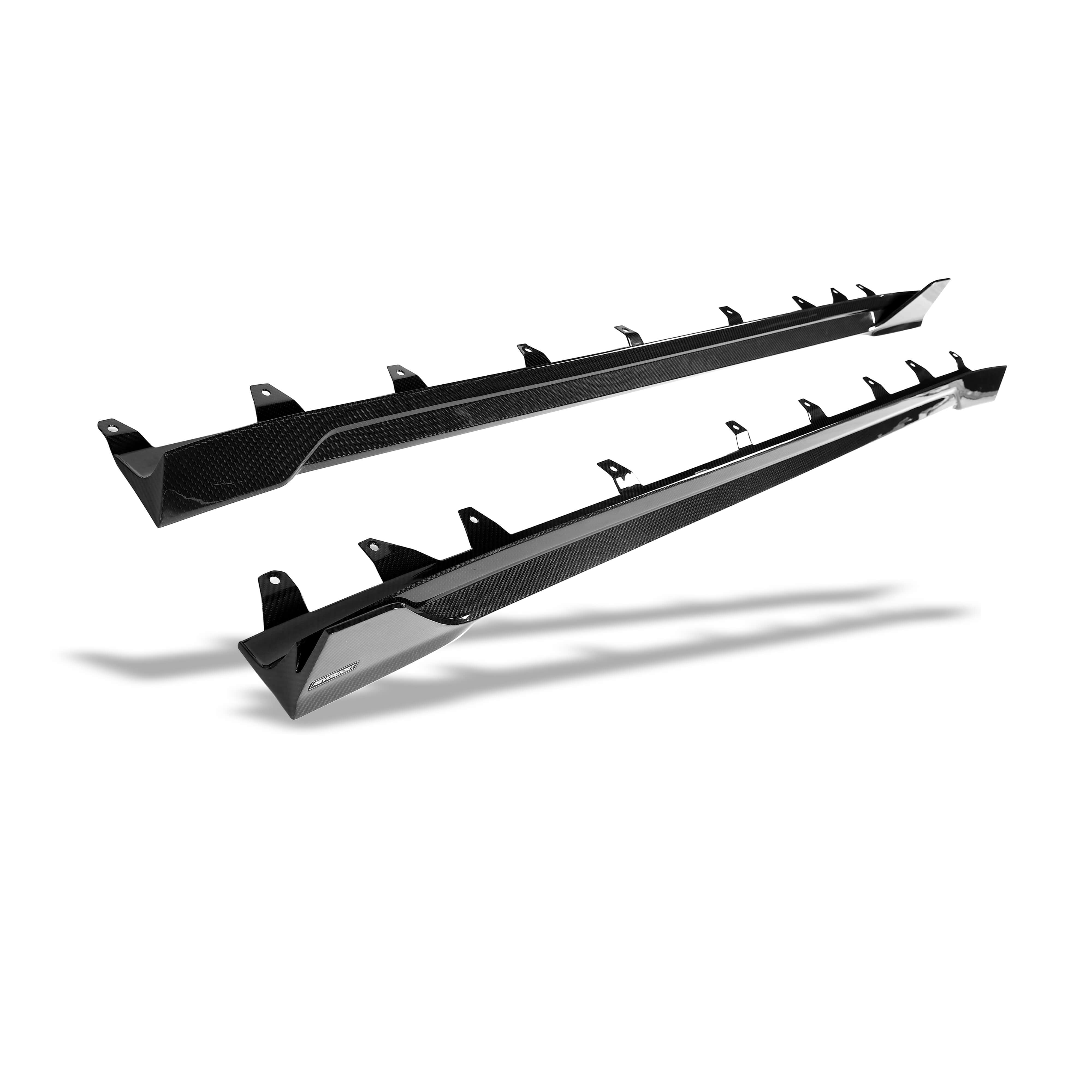 RevoZport Carbon Fiber Side Skirts Compatible With BMW X4M F98 LCI