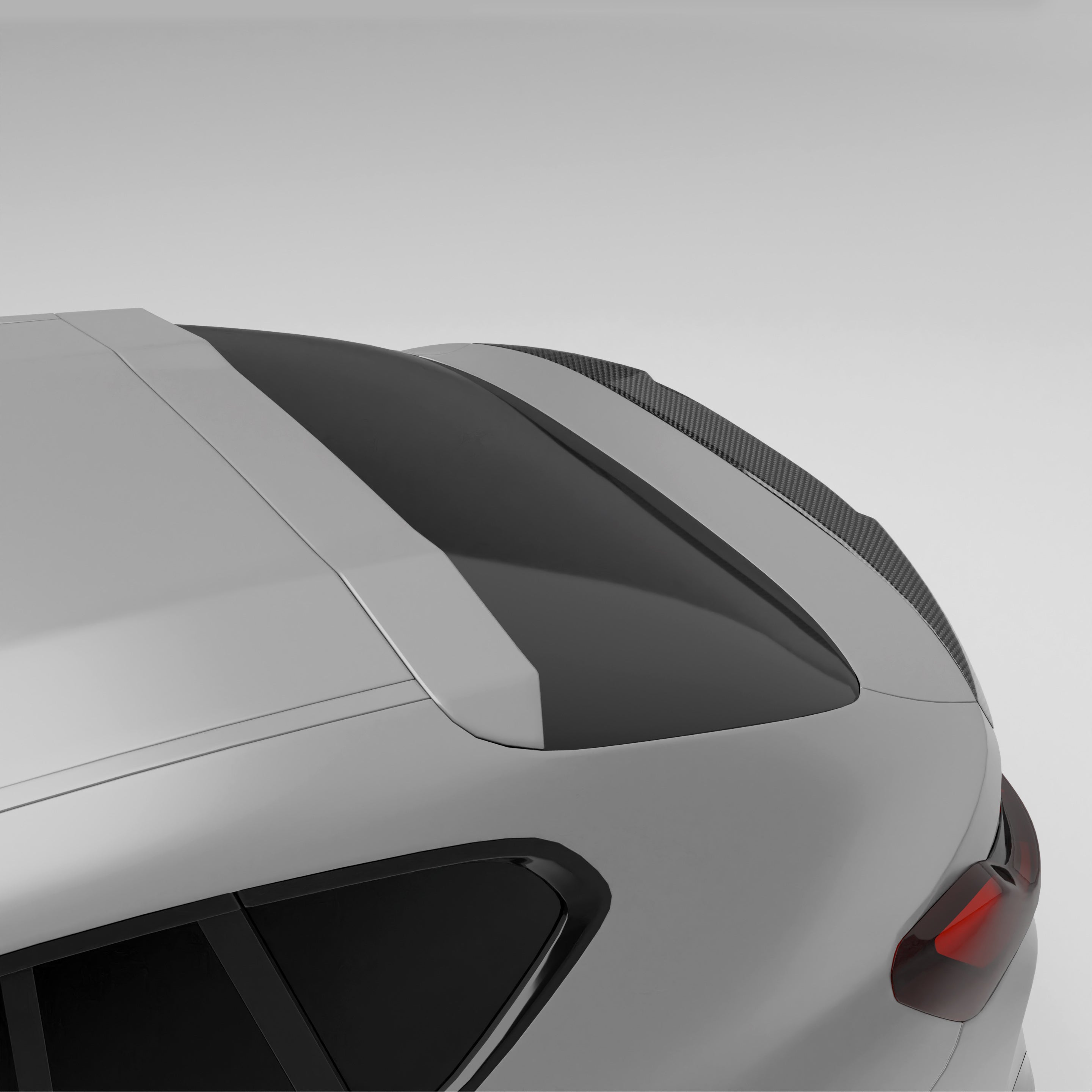 RevoZport Carbon Fiber Rear Spoiler Compatible With BMW X4M F98 LCI