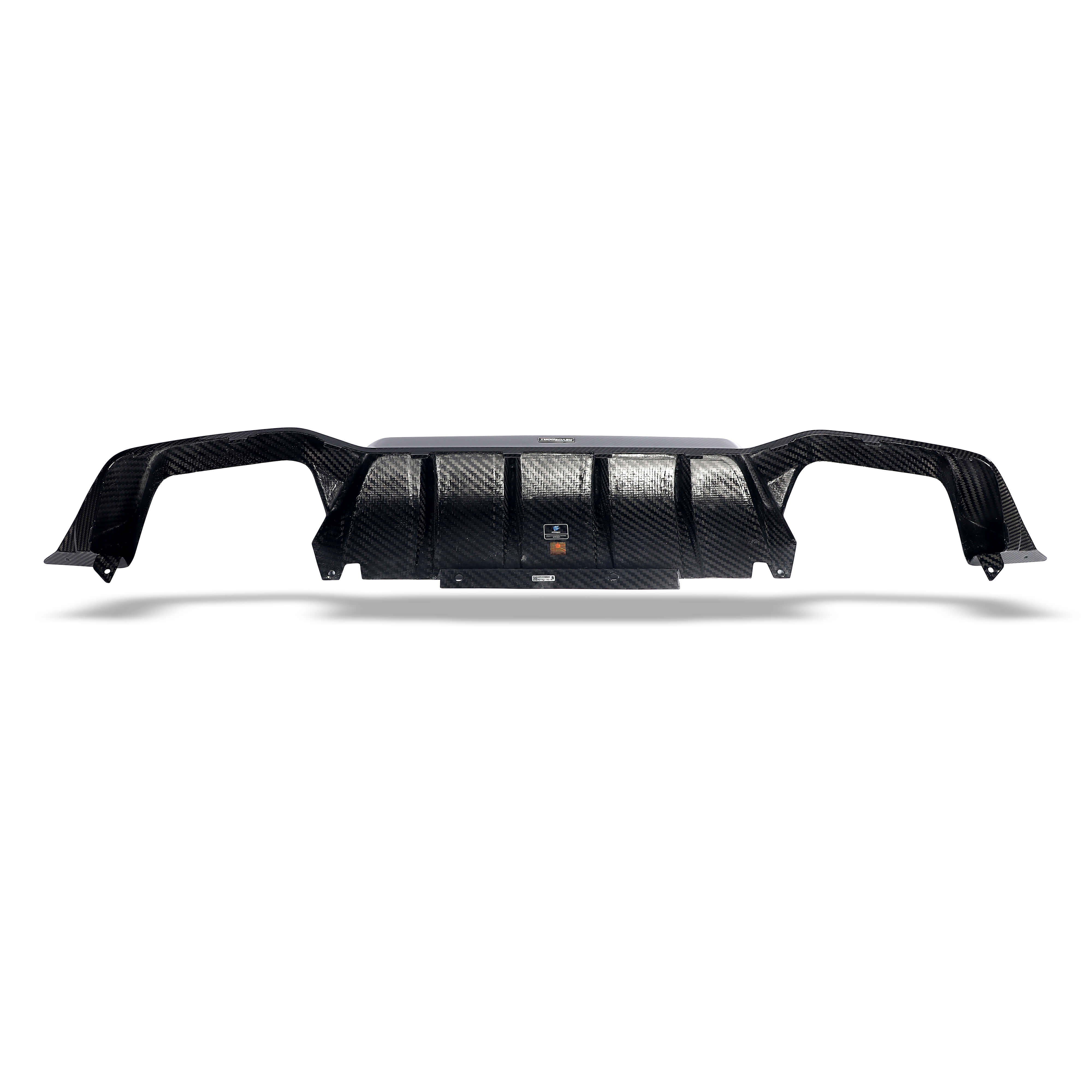 RevoZport Carbon Fiber Rear Diffuser Compatible With BMW X4M F98 LCI