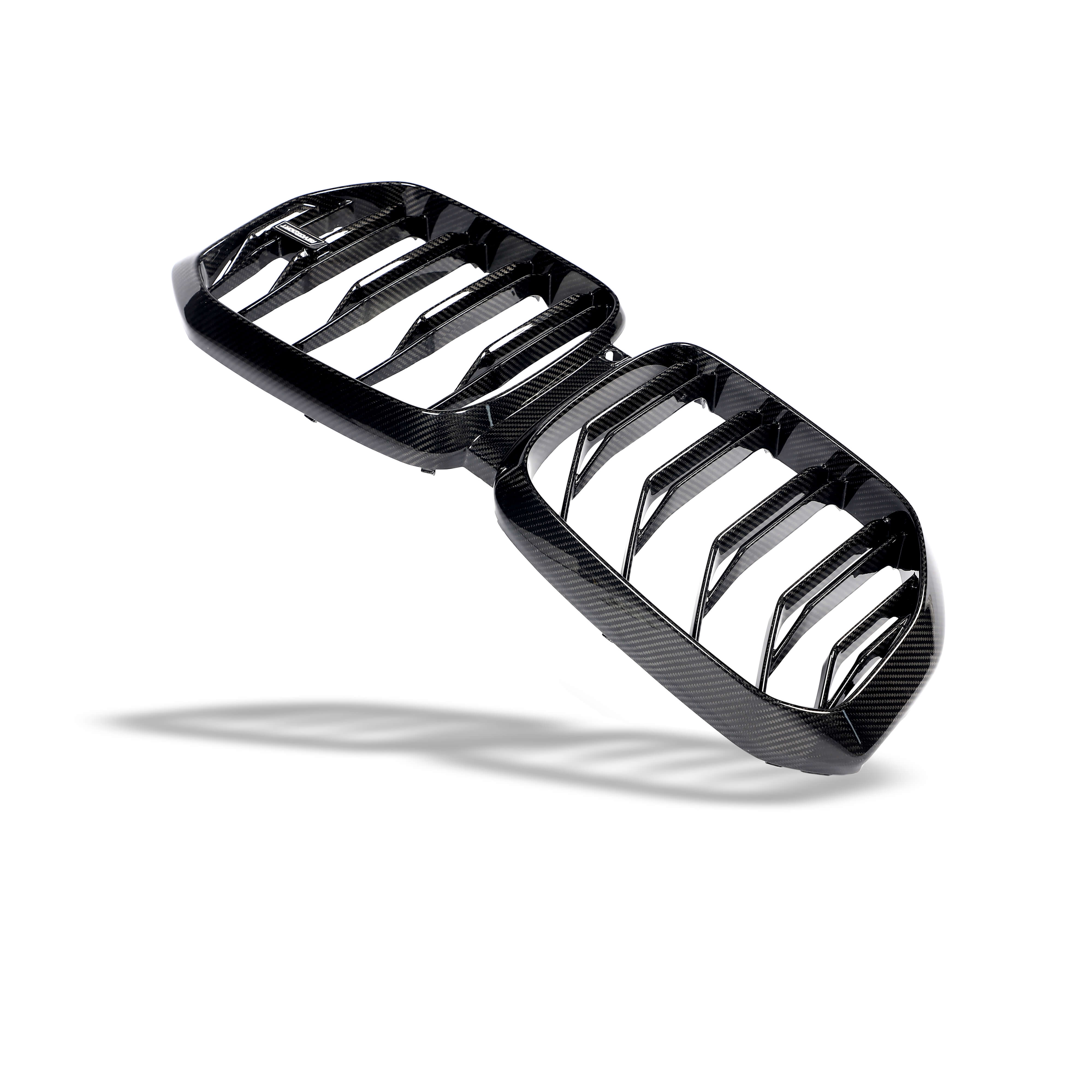 RevoZport Carbon Fiber Front Grill Compatible With BMW X5M F95 PRE LCI