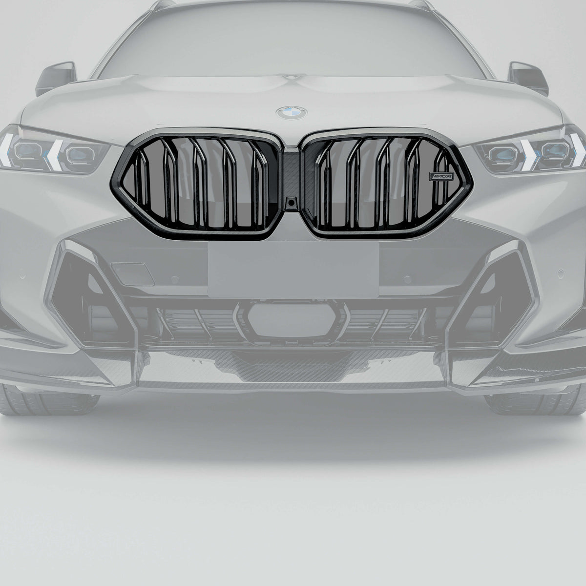 RevoZport カーボン フロントグリル BMW X6 G06 LCI 用