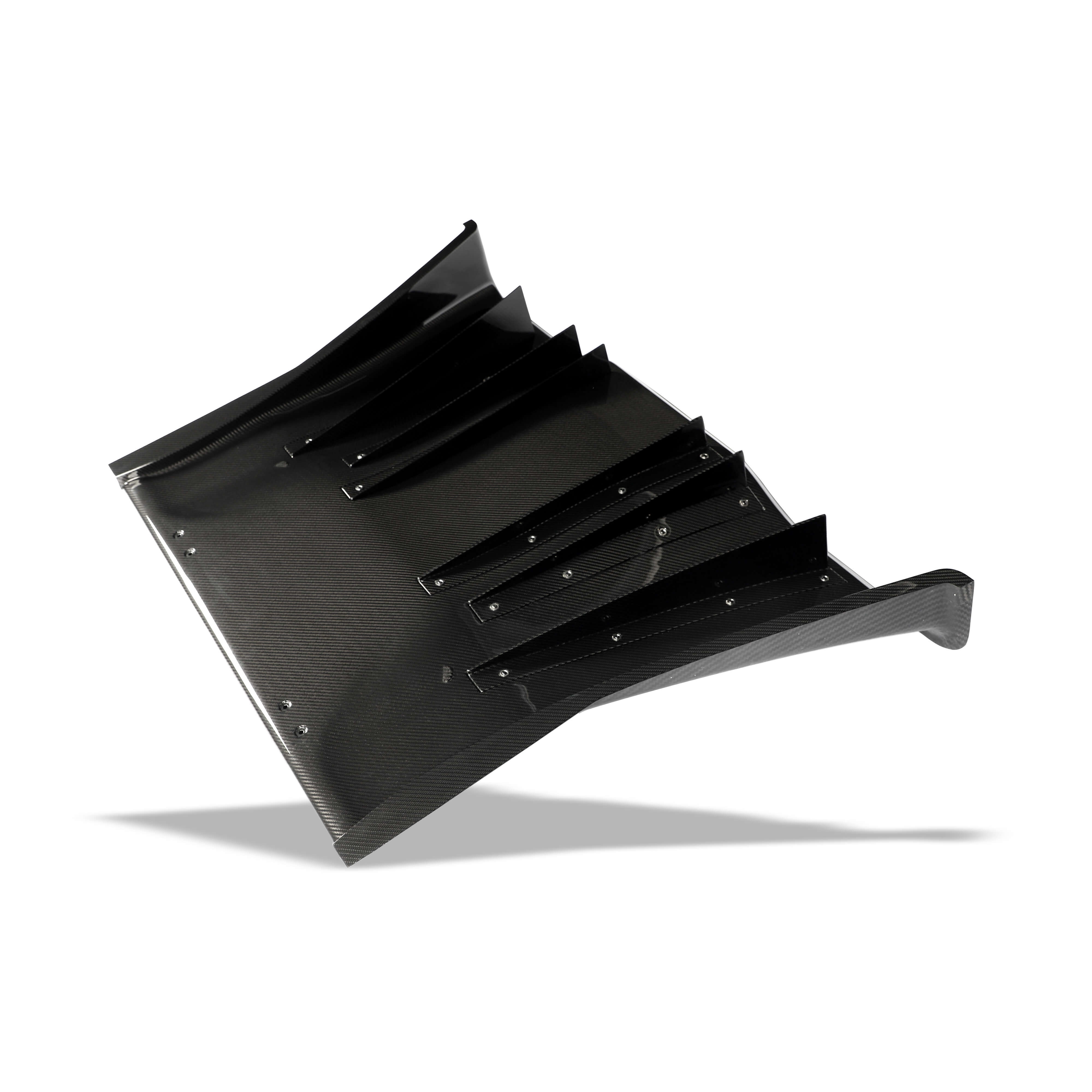 RevoZport Carbon Fiber Rear Diffuser Compatible With Corvette C6