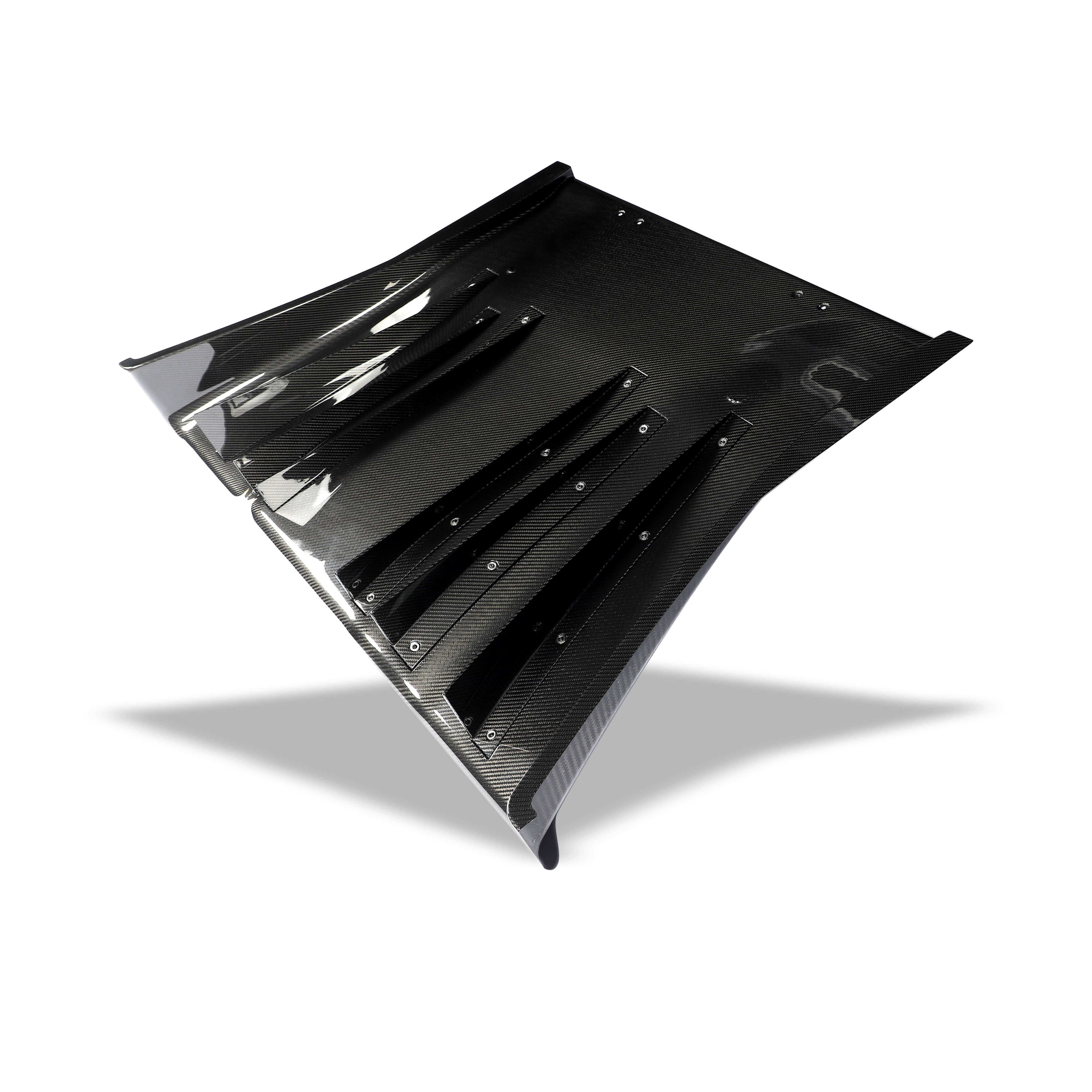 RevoZport Carbon Fiber Rear Diffuser Compatible With Corvette C6