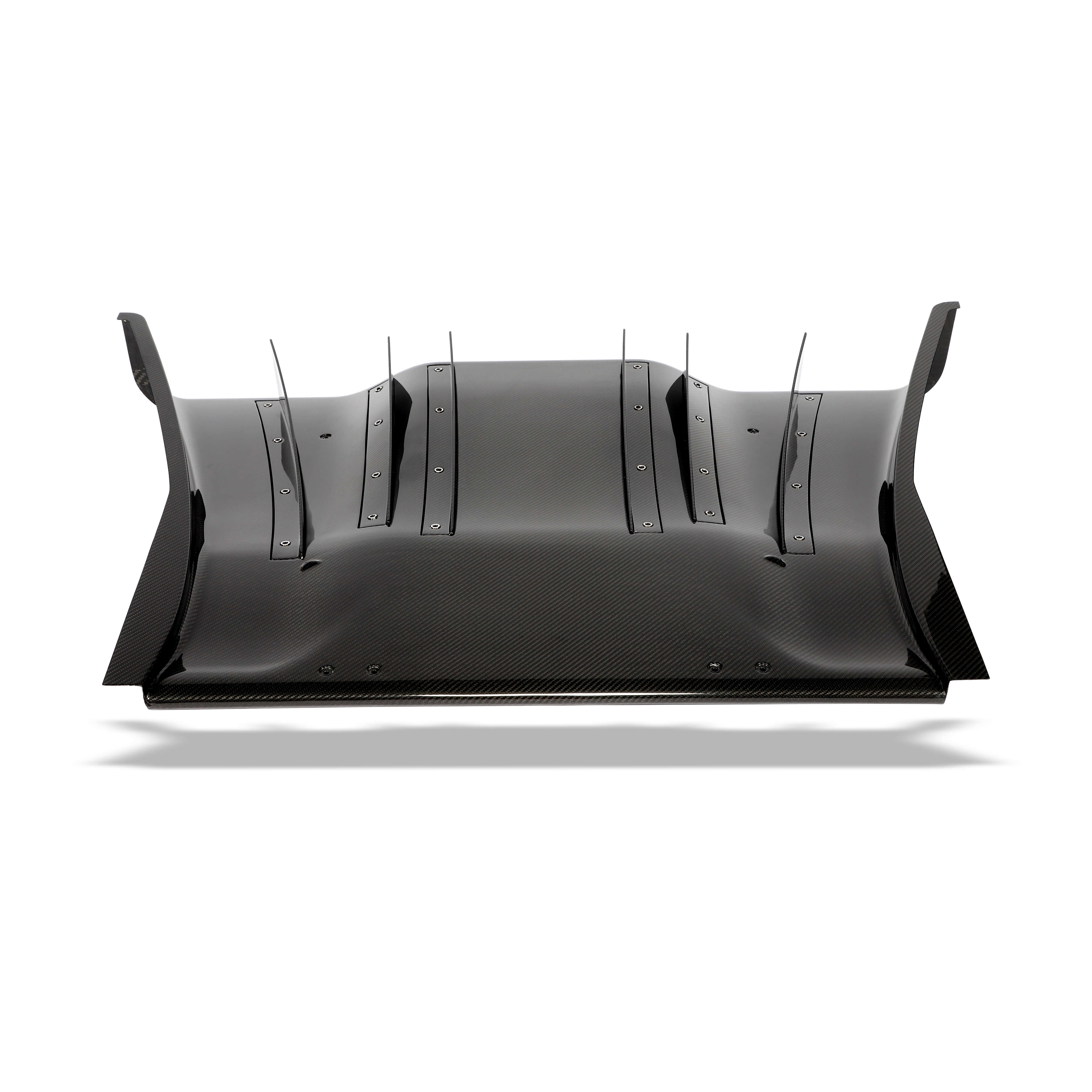 RevoZport Carbon Fiber Rear Diffuser Compatible With Corvette C6