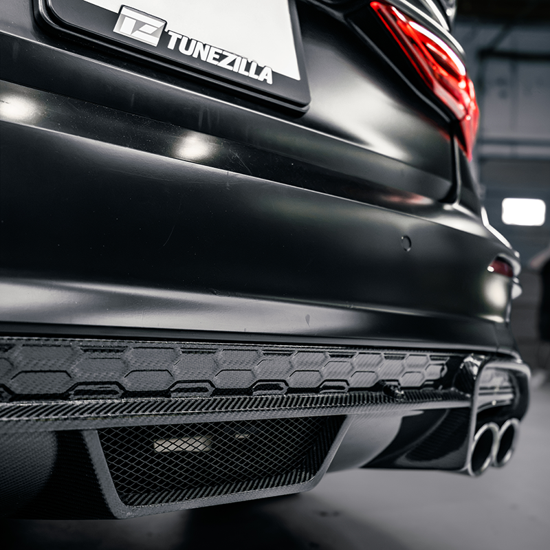 SV1 Carbon Fiber Rear Diffuser Compatible With Audi A3/S3 (8Y)