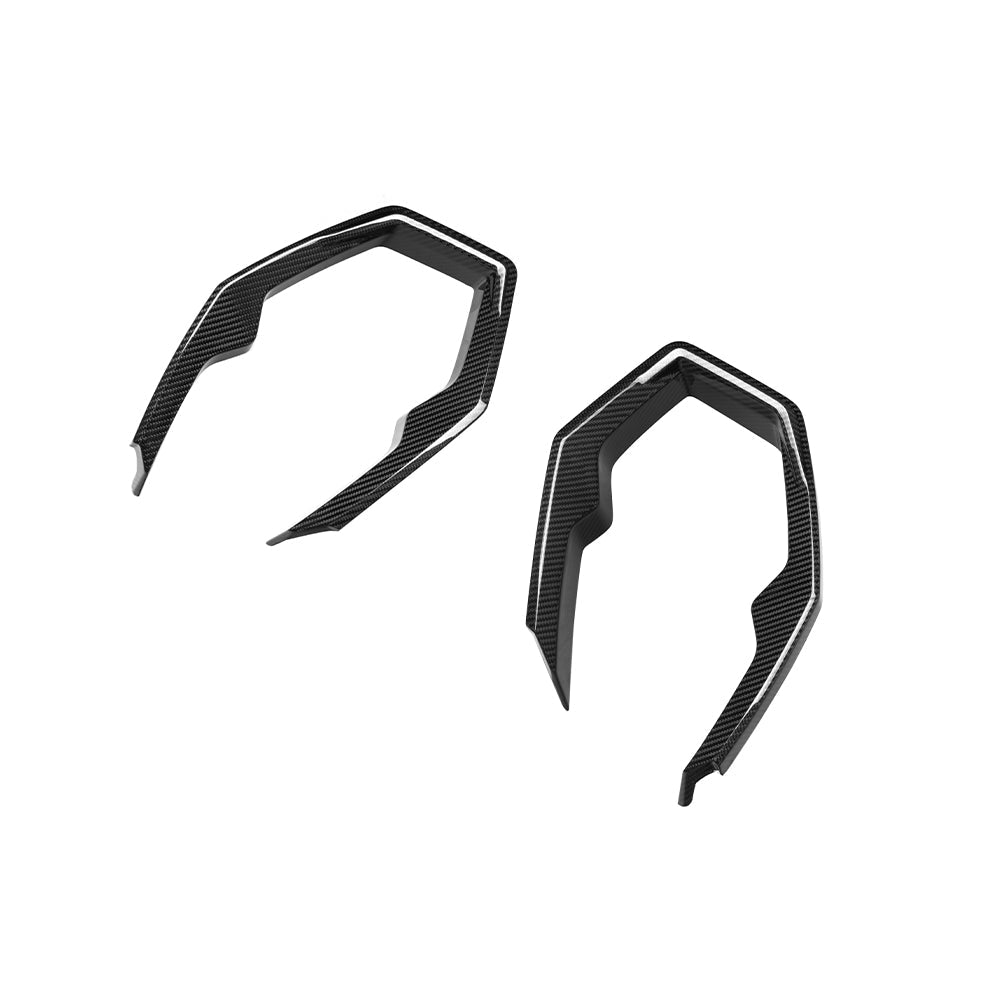 SOOQOO Prepreg Carbon Fiber Exhaust Tips Compatible With BMW XM (G09)