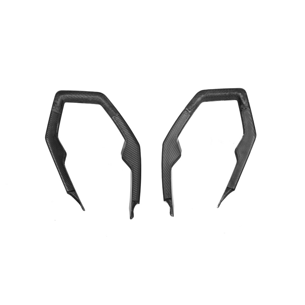 SOOQOO Prepreg Carbon Fiber Exhaust Tips Compatible With BMW XM (G09)