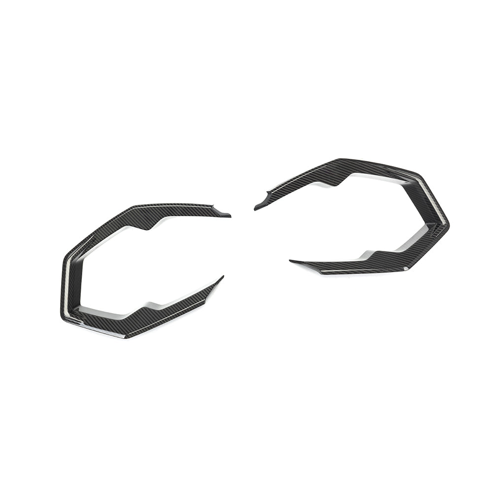 SOOQOO Prepreg Carbon Fiber Exhaust Tips Compatible With BMW XM (G09)