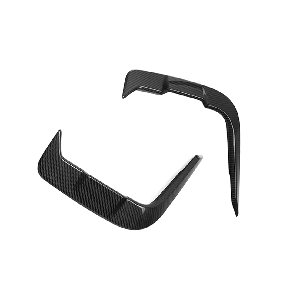 SOOQOO Prepreg Carbon Fiber Front Bumper Inserts Compatible With BMW Z4 (G29/G29 LCI)
