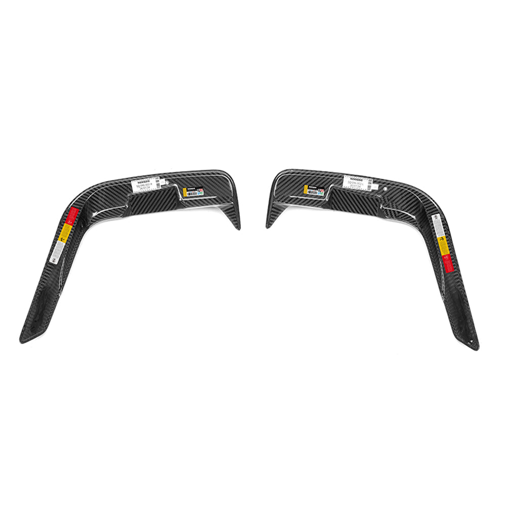 SOOQOO Prepreg Carbon Fiber Front Bumper Inserts Compatible With BMW Z4 (G29/G29 LCI)