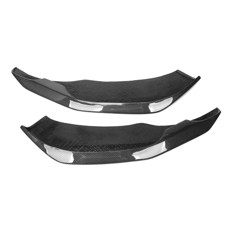 SRV1 Carbon Fiber Rear Bumper Canards - Compatible with BMW 1 Series LCI (F20/F21)