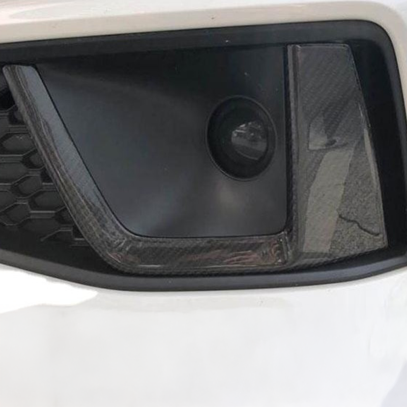 V1 Carbon Fiber Front Air Vent Surround Compatible with Audi A4/S4 (B9.5)