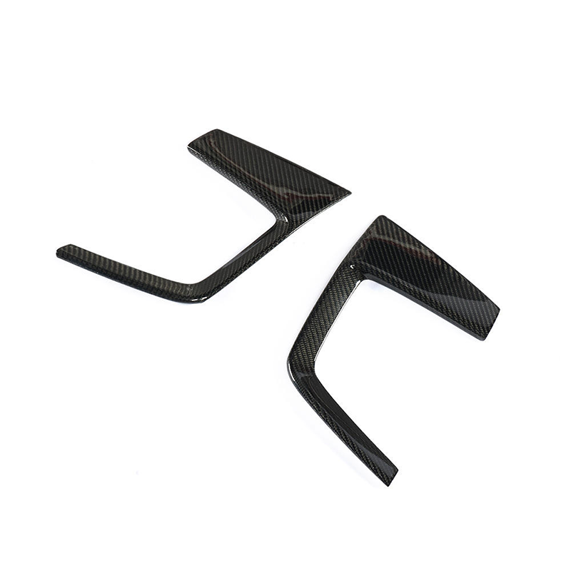 V1 Carbon Fiber Front Air Vent Surround Compatible with Audi A4/S4 (B9.5)