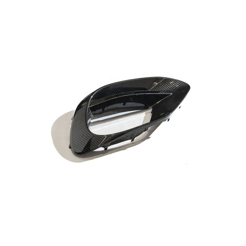 BSV1 930 Carbon Fiber Front Fog Trims Compatible With Mercedes S63 (W223/V223)