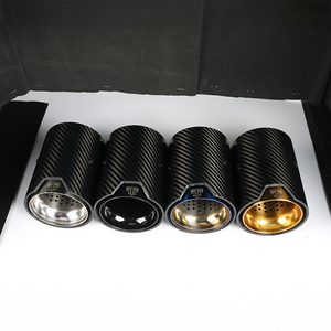 TTT Carbon Fibre Exhaust Tips - Compatible with BMW M5 (F90)