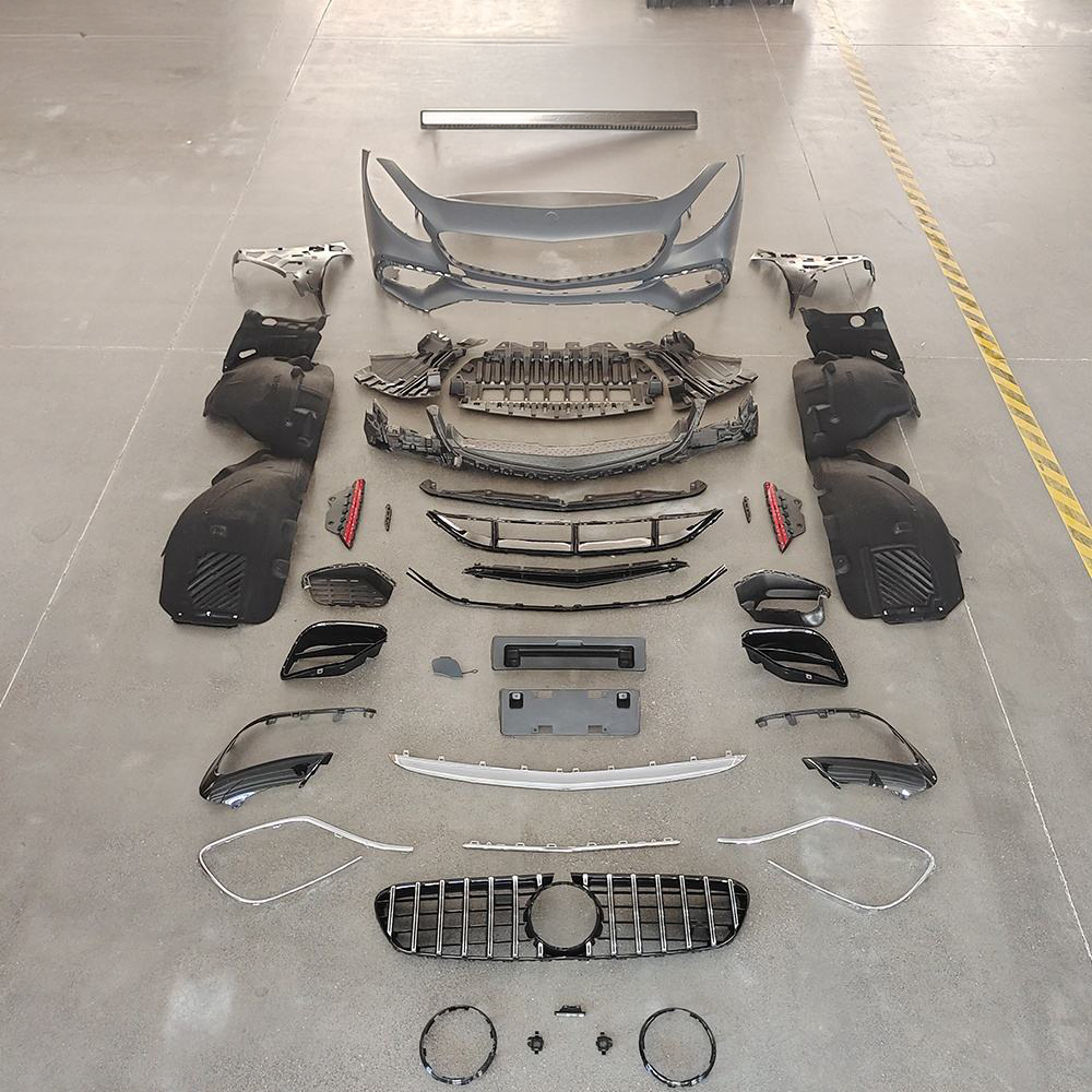 Mercedes S-Class (C217) Pre-Facelift to Facelift S63 Style Front Bumper Conversion