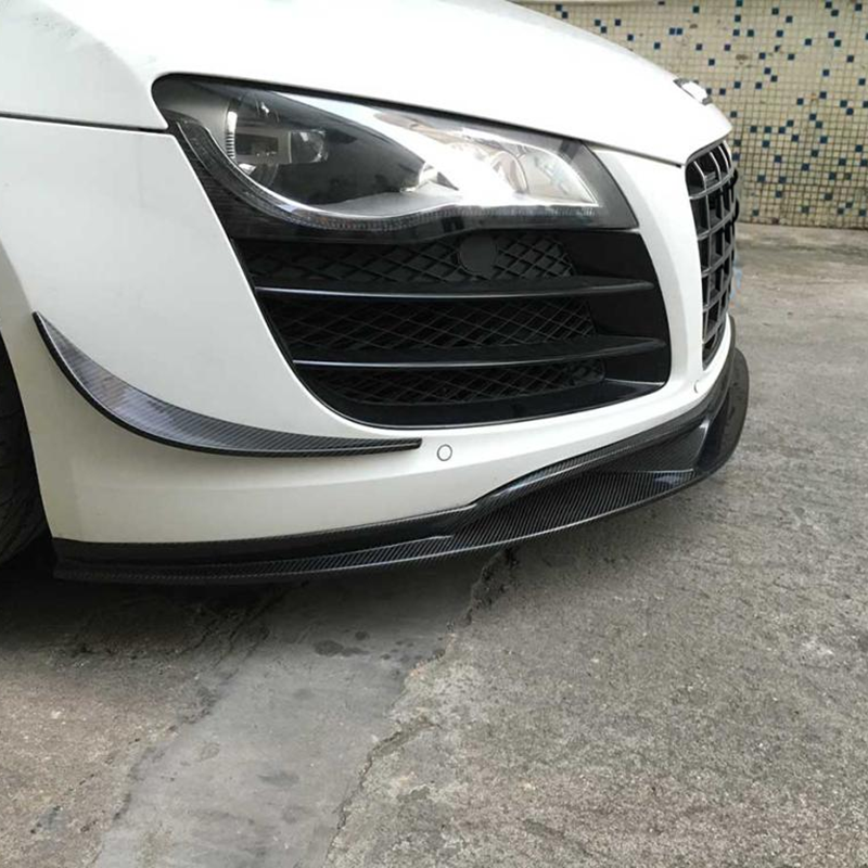 Lèvre de pare-chocs avant en fibre de carbone OEM+ pour Audi R8 V8/V10 (Type 42)