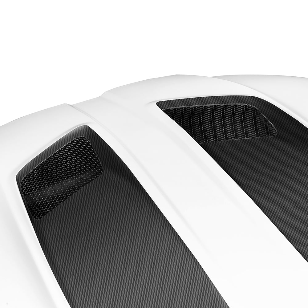 SOOQOO Vented Carbon Fiber Hood - Compatible with BMW M3/M4 (G80/G81/G82/G83)