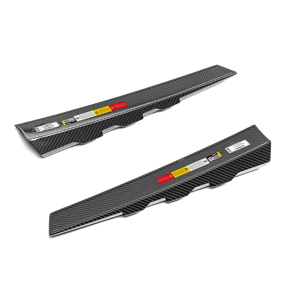 SOOQOO Prepreg Carbon Fiber Rear Window Fins Compatible With BMW 3 Series/M3 (G21/G21 LCI/G81/G81 LCI)