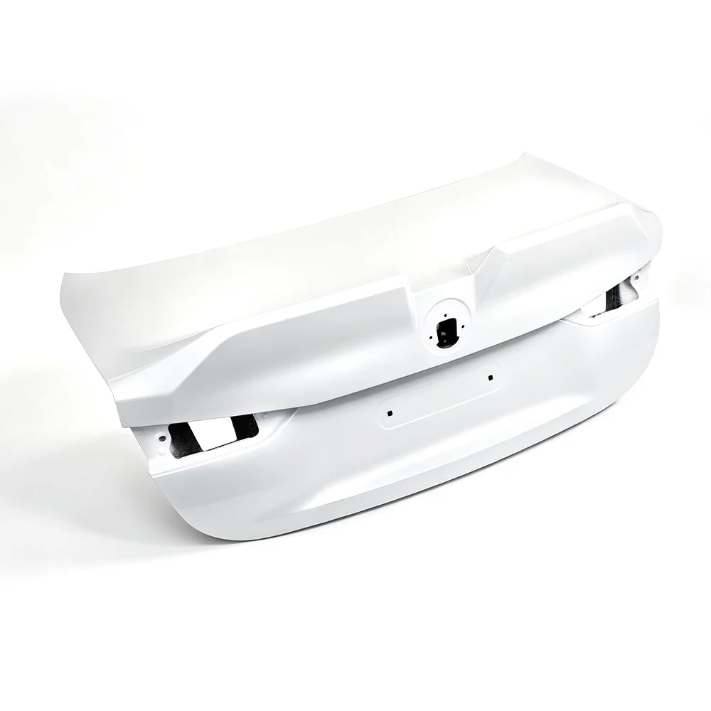 SOOQOO Prepreg Carbon Fiber Rear Trunk Lid Compatible With BMW 3 Series/M3 (G20/G80)