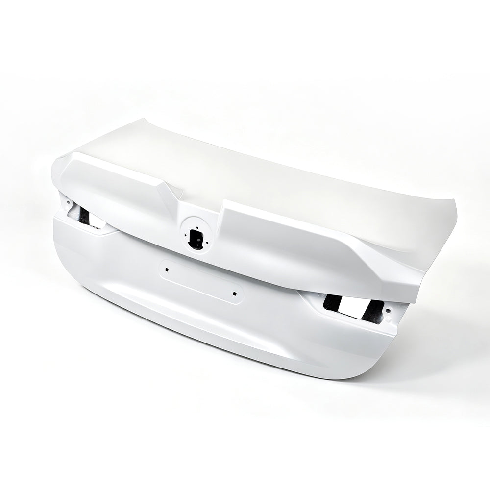 SOOQOO Prepreg Carbon Fiber Rear Trunk Lid Compatible With BMW 4 Series/M4 (G22/G22 LCI/G82/G82 LCI)