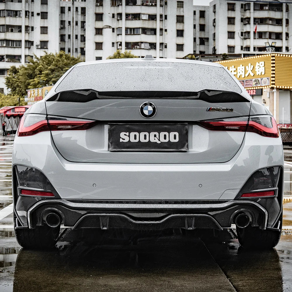 SOOQOO-hiilikuituinen takadiffuusori – yhteensopiva BMW 4-sarjan (G26) kanssa