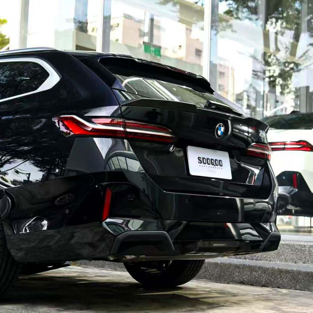 SOOQOO Prepreg Carbon Fiber Rear Spoiler Compatible With BMW 5 Series/M5 (G61/G99)