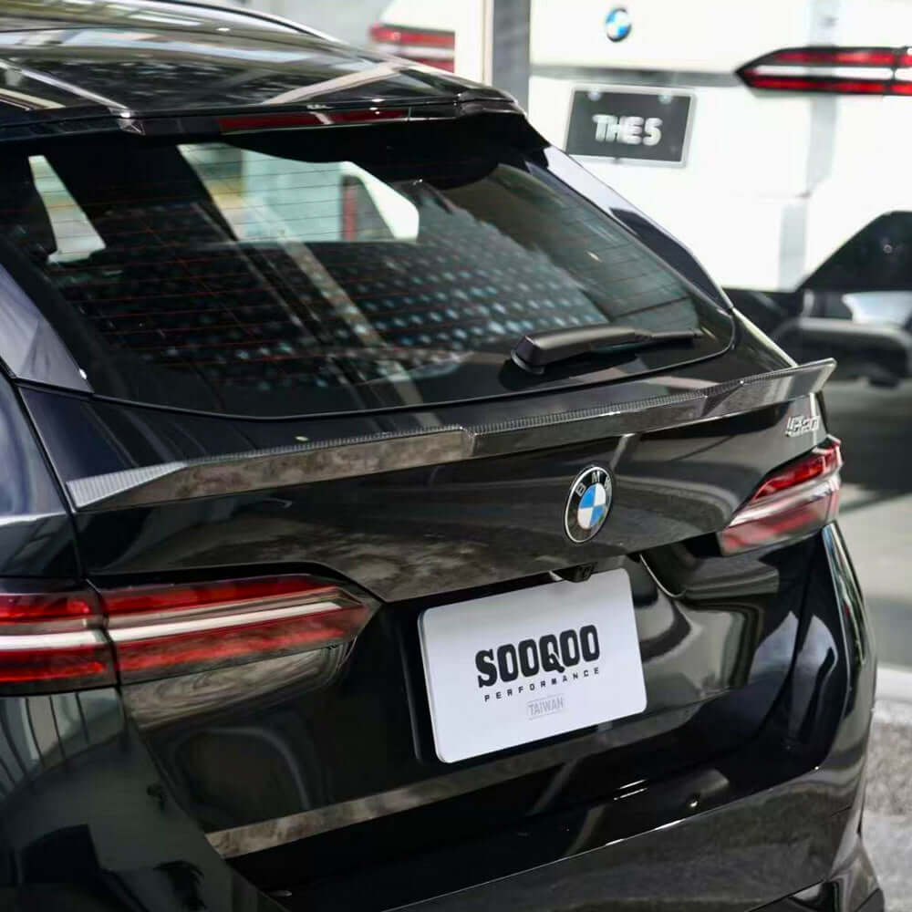 SOOQOO Prepreg Carbon Fiber Rear Spoiler Compatible With BMW 5 Series/M5 (G61/G99)