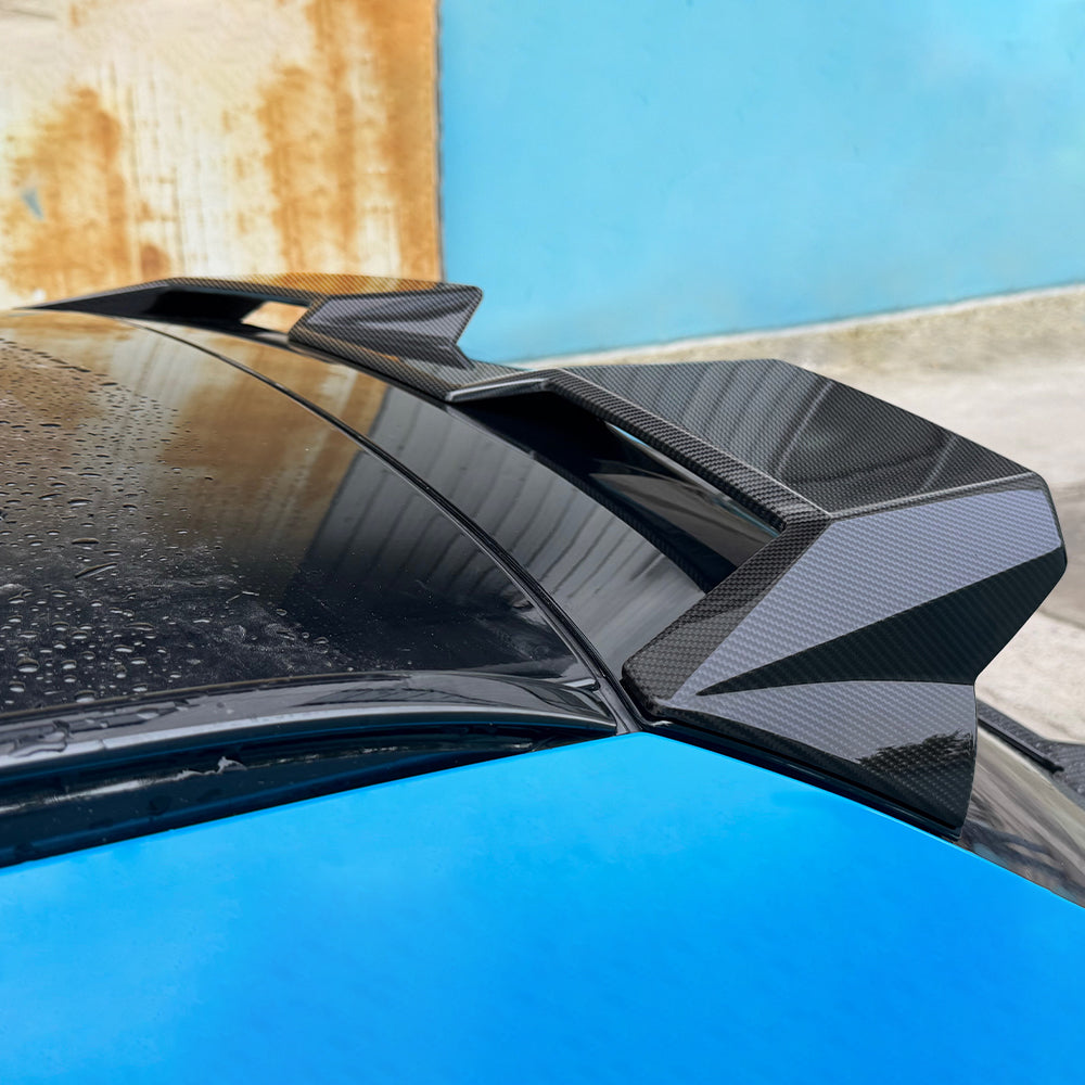 SOOQOO V2 Prepreg Carbon Fiber Rear Roof Spoiler Compatible With BMW 3 Series/M3 (G21/G21 LCI/G81/G81 LCI)