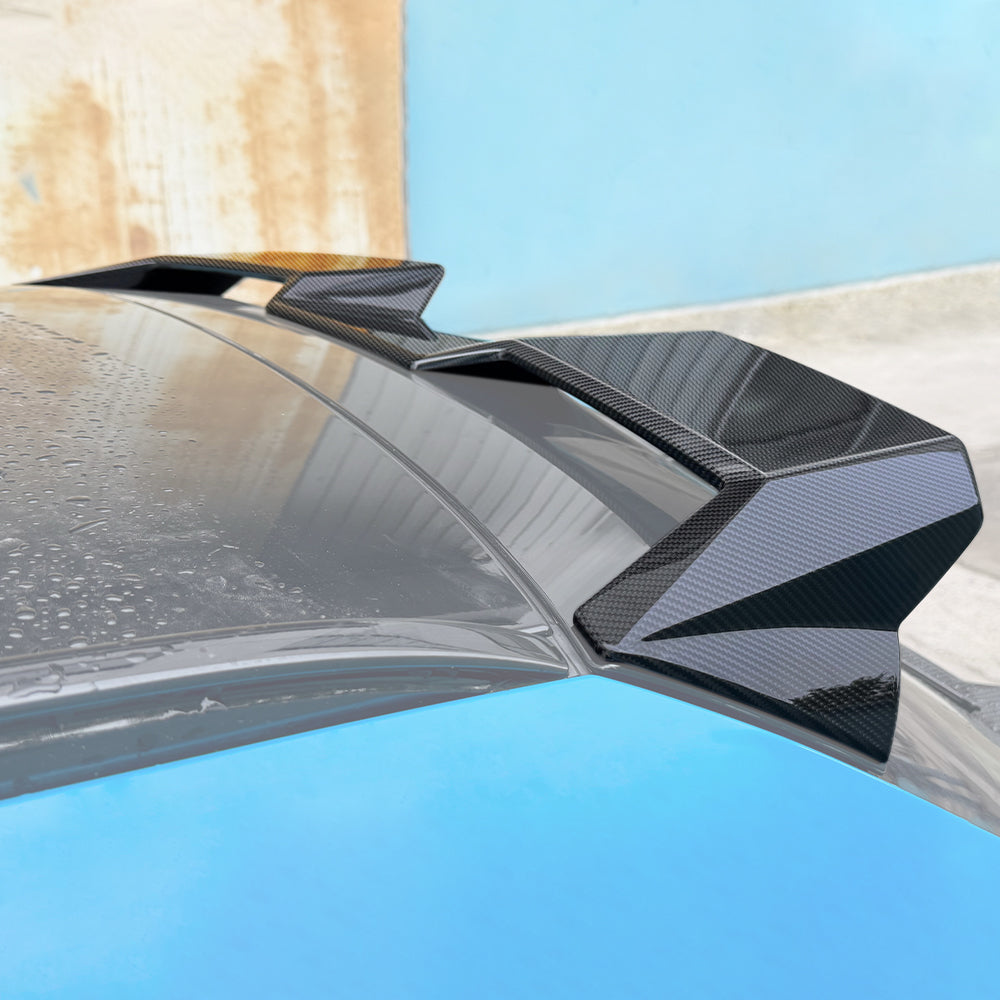 SOOQOO V2 Prepreg Carbon Fiber Rear Roof Spoiler Compatible With BMW 3 Series/M3 (G21/G21 LCI/G81/G81 LCI)