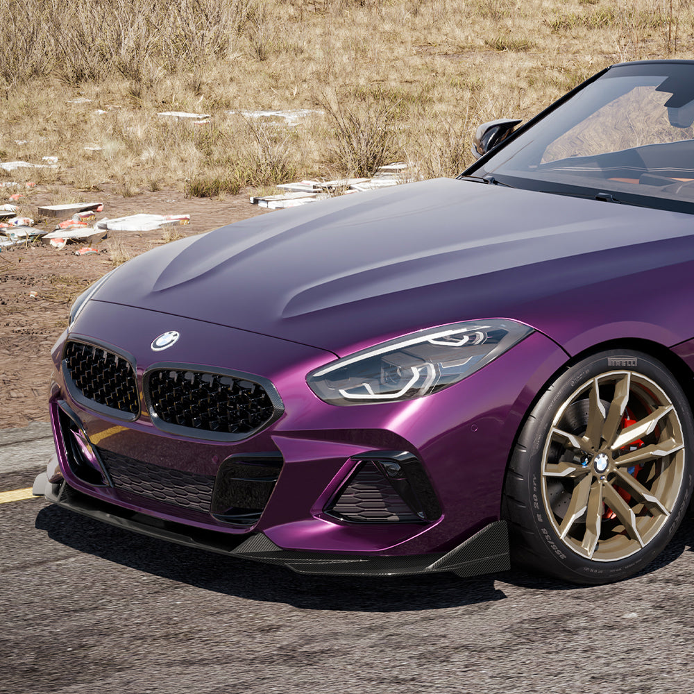 SOOQOO SQ Style Prepreg Carbon Fiber Front Lip Compatible With BMW Z4 (G29)