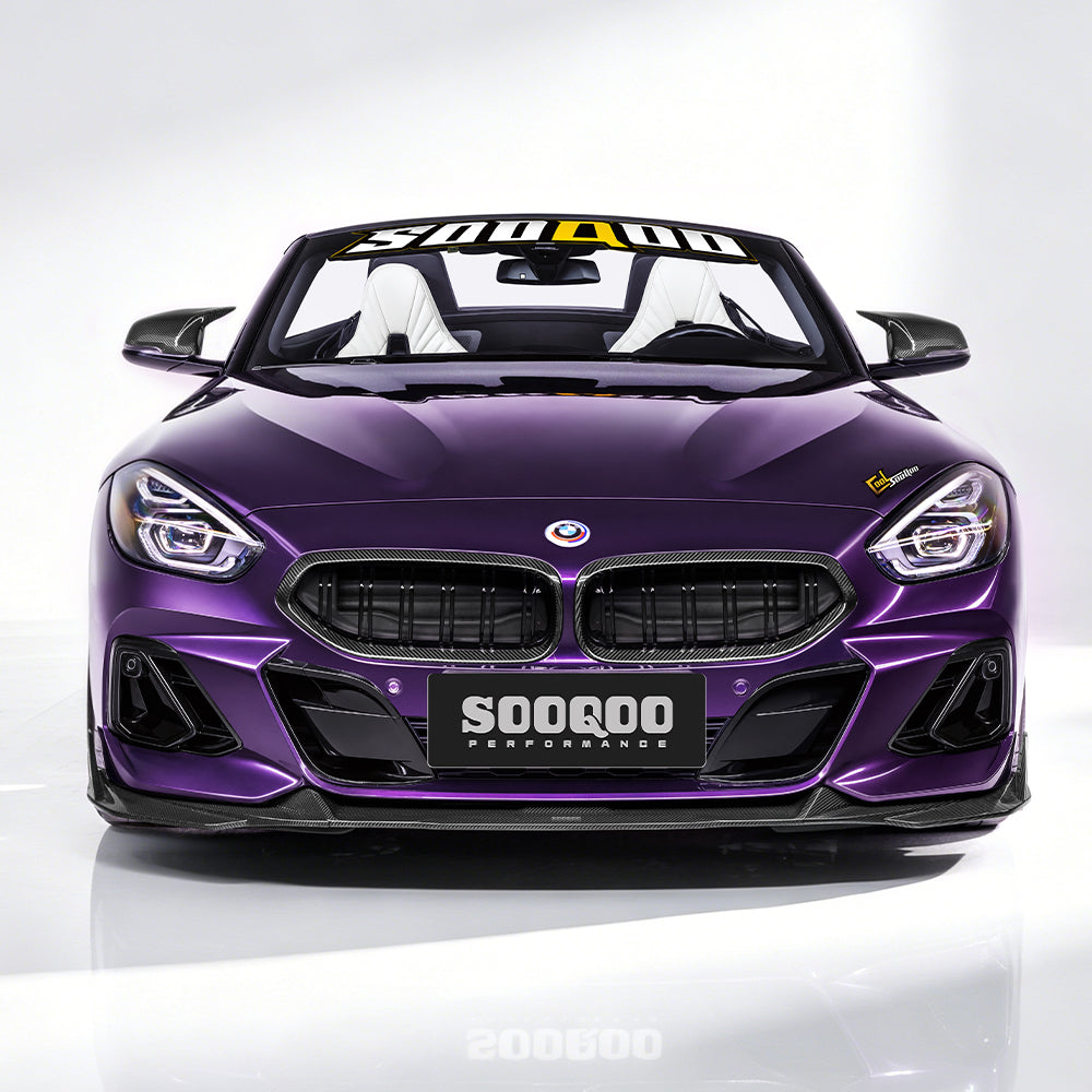 SOOQOO SQ Style Prepreg Carbon Fiber Front Lip Compatible With BMW Z4 (G29)