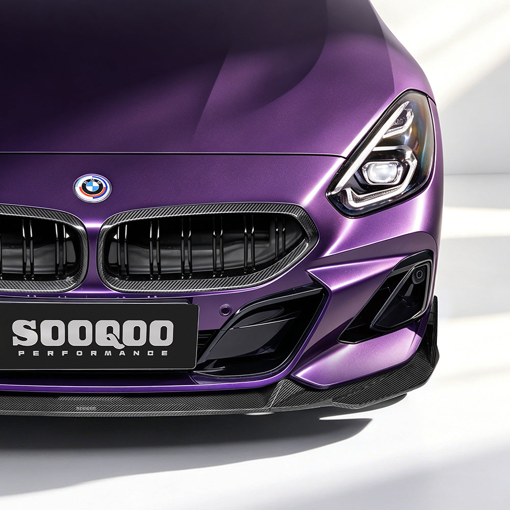 SOOQOO SQ Style Prepreg Carbon Fiber Front Lip Compatible With BMW Z4 (G29)