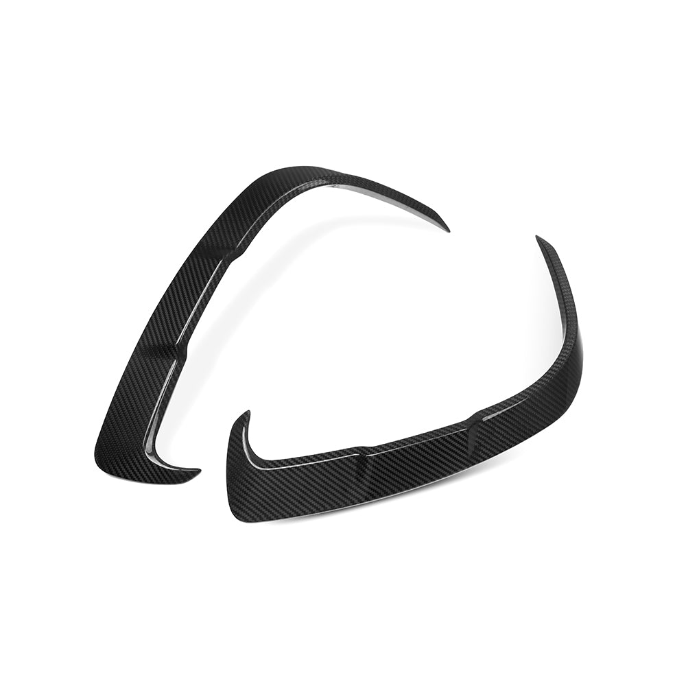 SOOQOO SQ Style Prepreg Carbon Fiber Rear Bumper Inserts Compatible With BMW Z4 (G29)