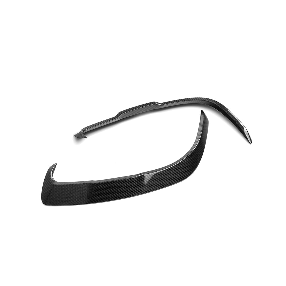 SOOQOO SQ Style Prepreg Carbon Fiber Rear Bumper Inserts Compatible With BMW Z4 (G29)