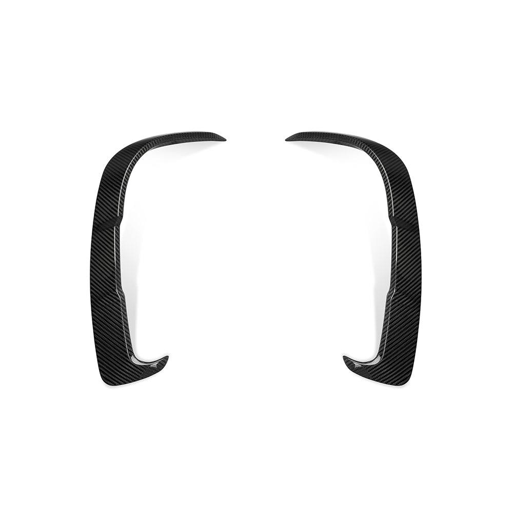 SOOQOO SQ Style Prepreg Carbon Fiber Rear Bumper Inserts Compatible With BMW Z4 (G29)