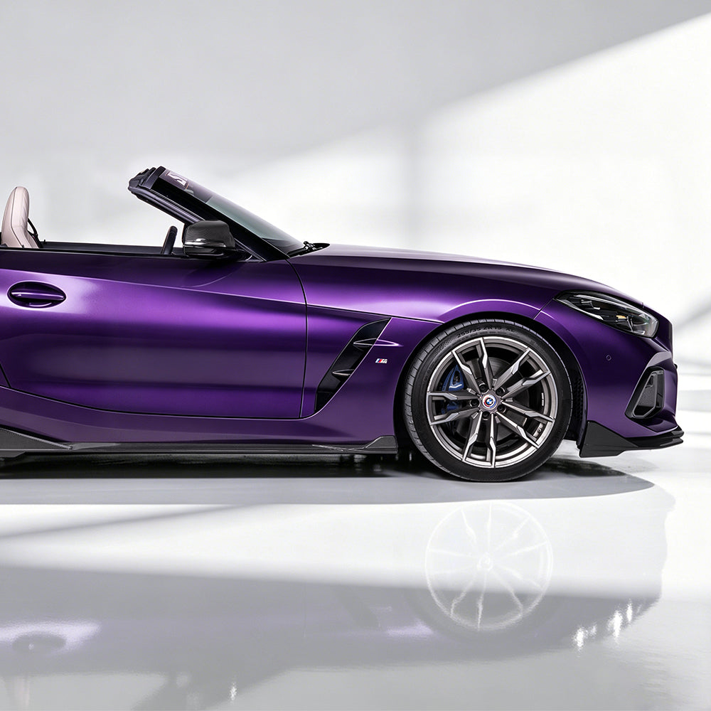 SOOQOO SQ Style Prepreg Carbon Fiber Side Skirts Compatible With BMW Z4 (G29)