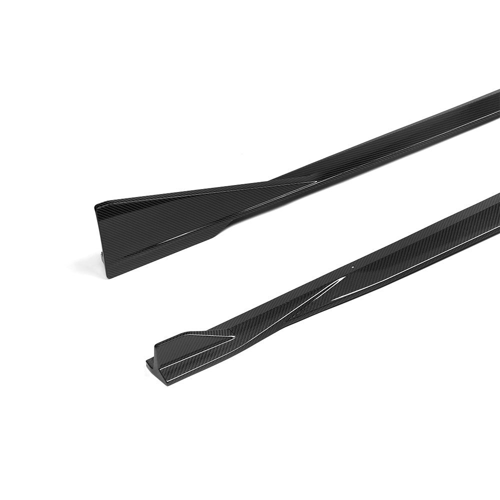 SOOQOO SQ Style Prepreg Carbon Fiber Side Skirts Compatible With BMW Z4 (G29)