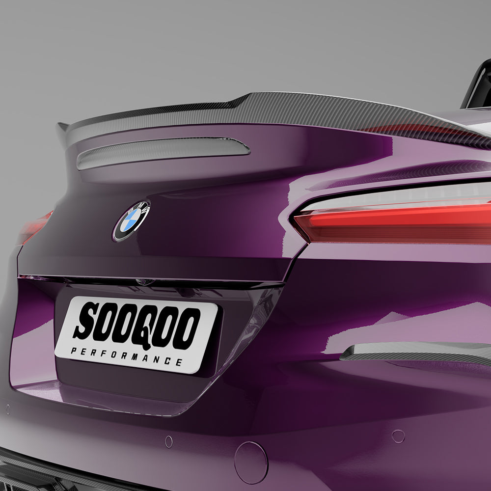 SOOQOO SQ Style Prepreg Carbon Fiber Rear Spoiler Compatible With BMW Z4 (G29)
