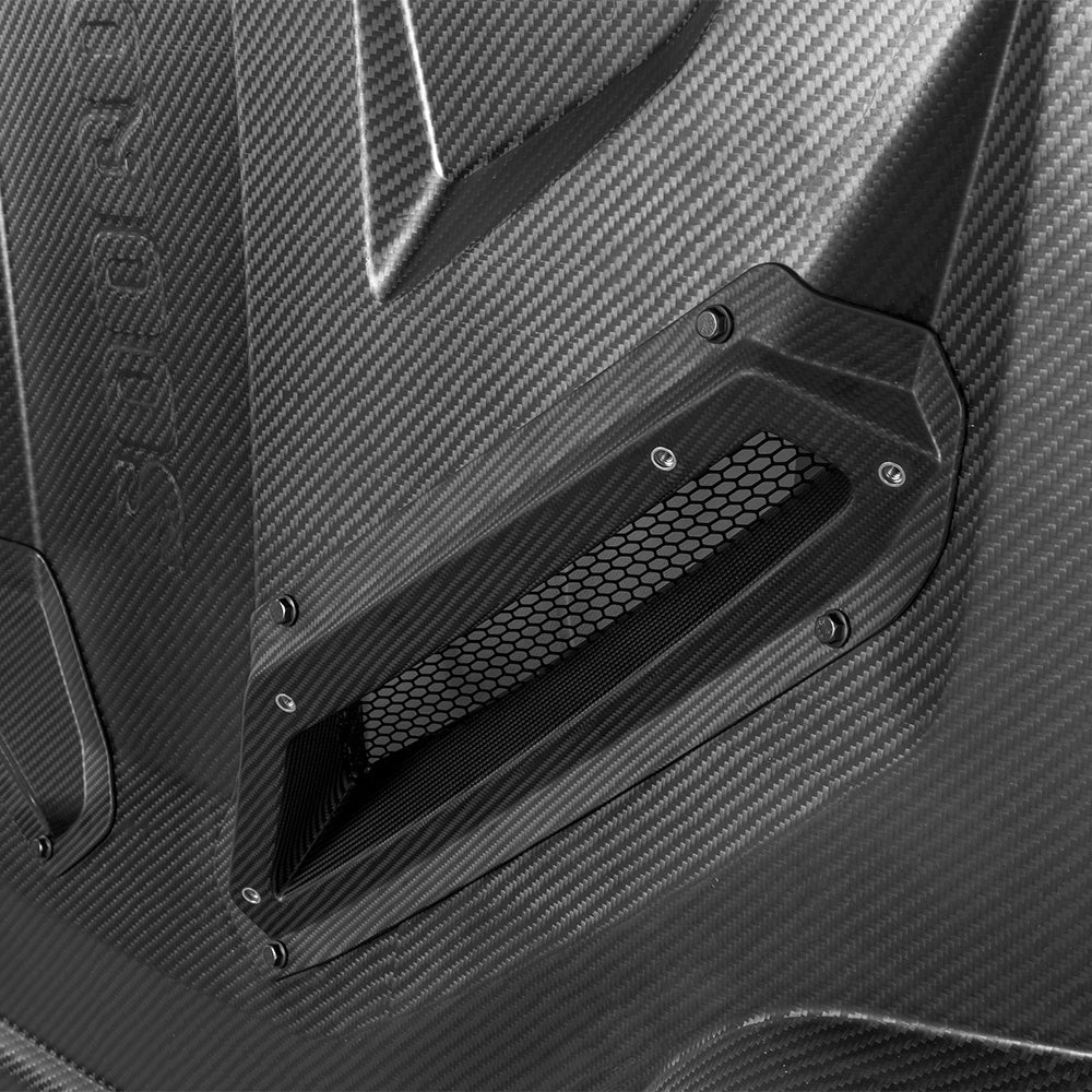 SOOQOO Prepreg Carbon Fiber Vented Hood Compatible With BMW X5M (F95/F95 LCI)