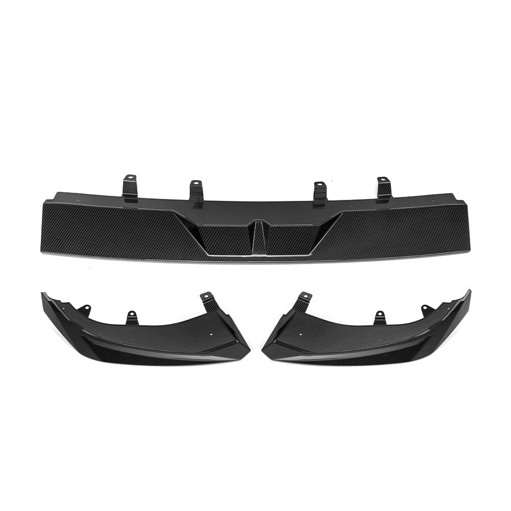 SOOQOO Prepreg Carbon Fiber Front Lip Compatible With BMW X7 (G07 LCI)