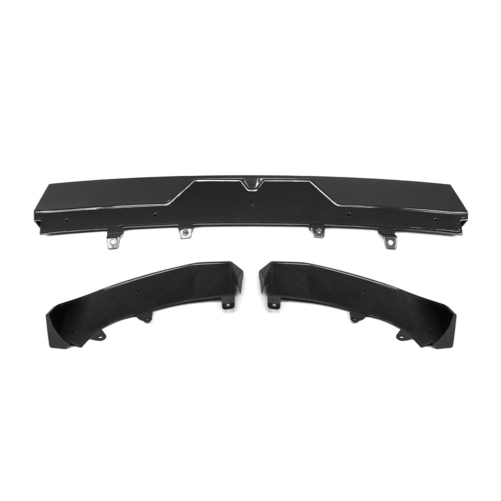 SOOQOO Prepreg Carbon Fiber Front Lip Compatible With BMW X7 (G07 LCI)