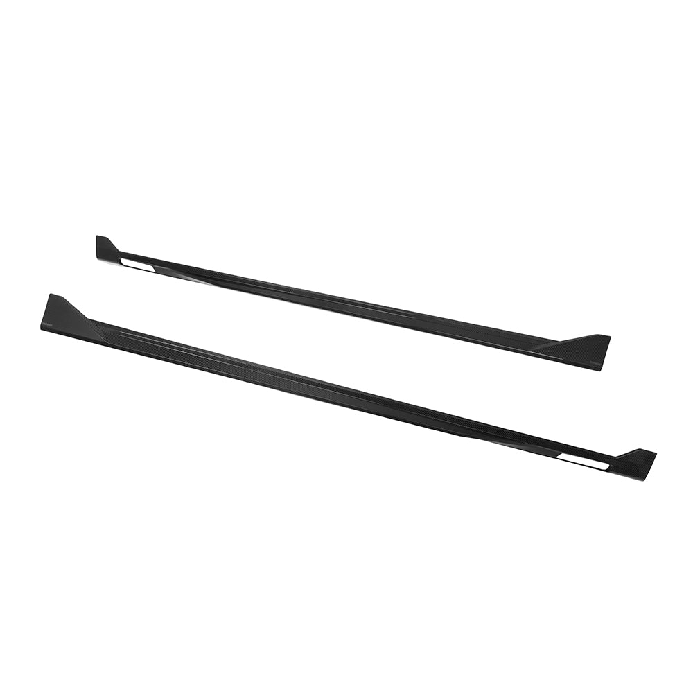 SOOQOO Prepreg Carbon Fiber Side Skirts Compatible With BMW X7 (G07/G07 LCI)