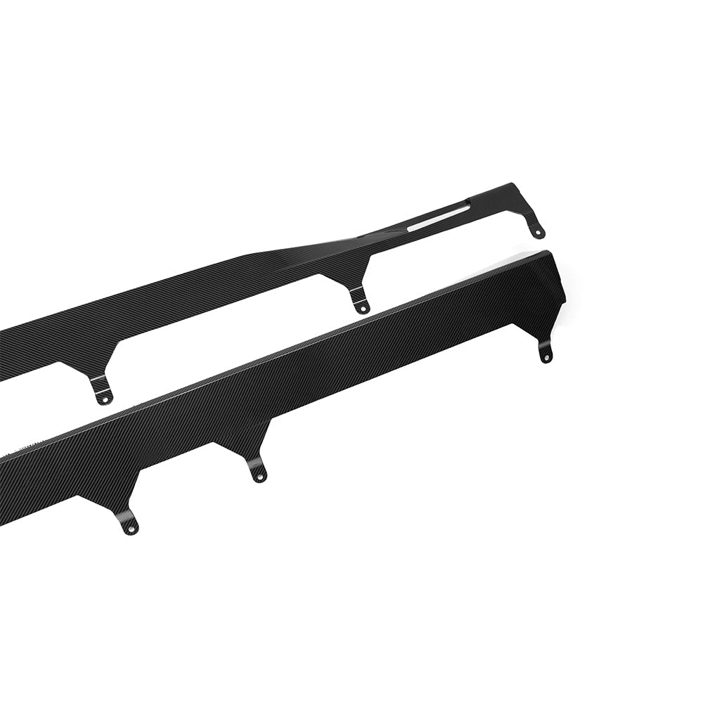 SOOQOO Prepreg Carbon Fiber Side Skirts Compatible With BMW X7 (G07/G07 LCI)