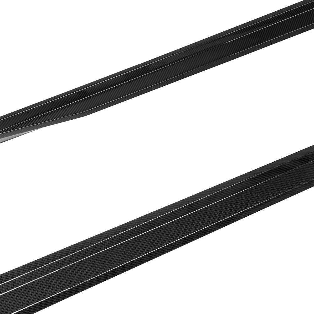 SOOQOO Prepreg Carbon Fiber Side Skirts Compatible With BMW X7 (G07/G07 LCI)