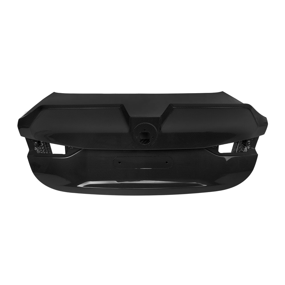 SOOQOO Prepreg Carbon Fiber Rear Trunk Lid Compatible With BMW 3 Series/M3 (G20/G80)