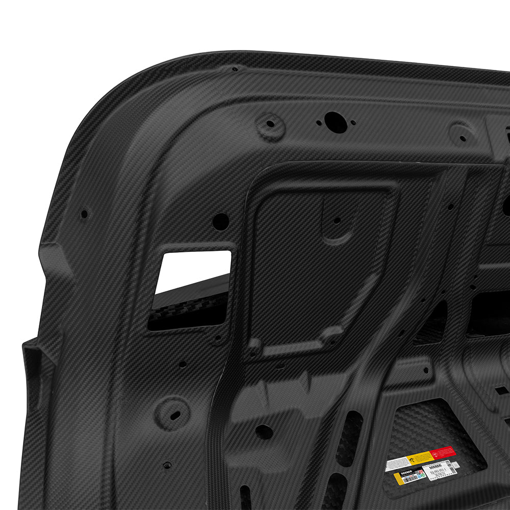 SOOQOO Prepreg Carbon Fiber Rear Trunk Lid Compatible With BMW 3 Series/M3 (G20/G80)